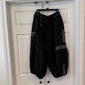 Anthropologie Charcoal Harem Pants